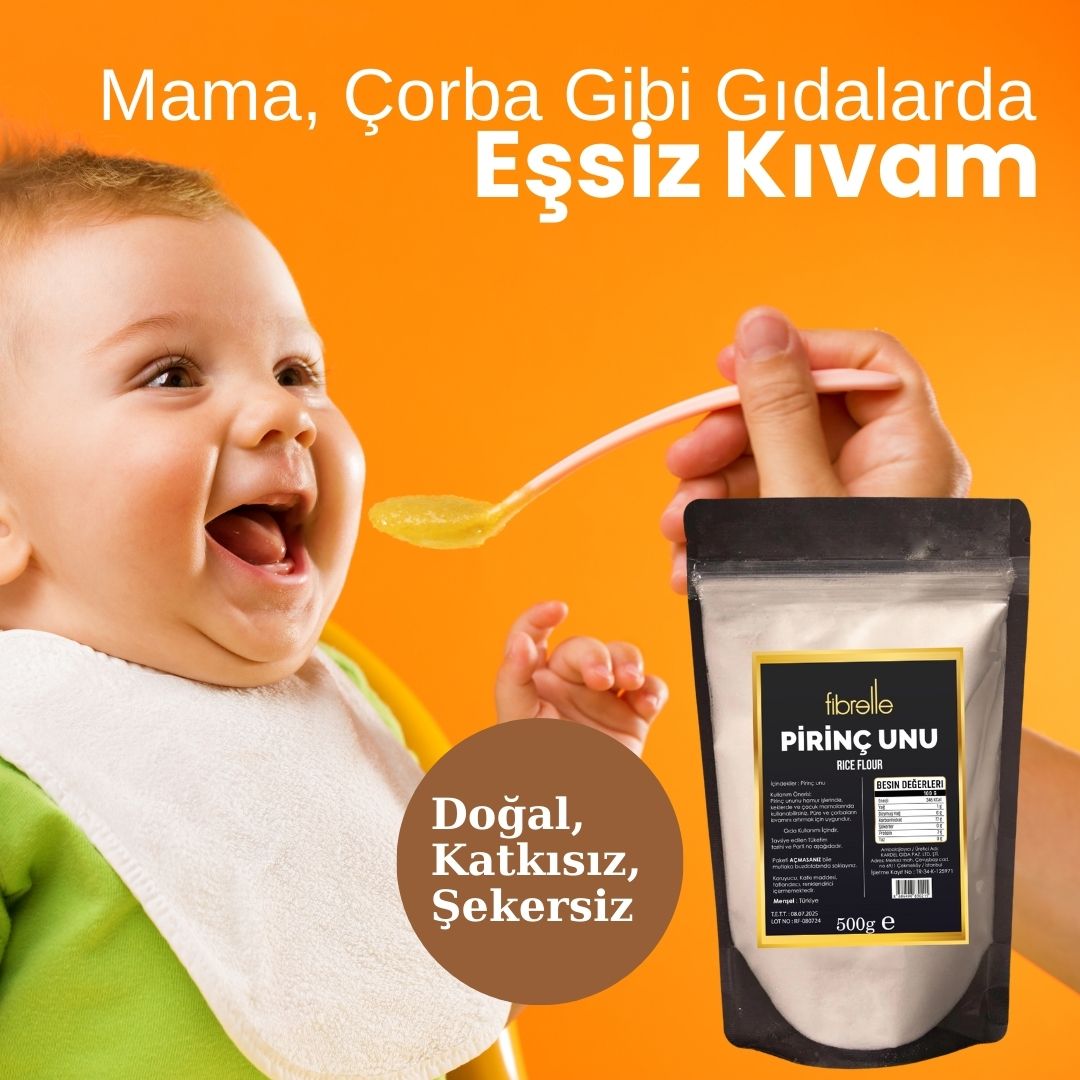 Fibrelle Pirinç Unu 500 g