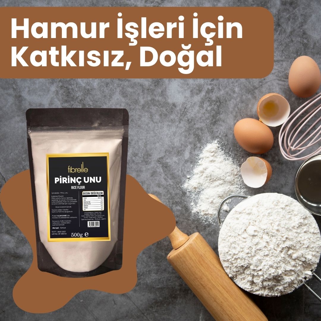 Fibrelle Pirinç Unu 500 g