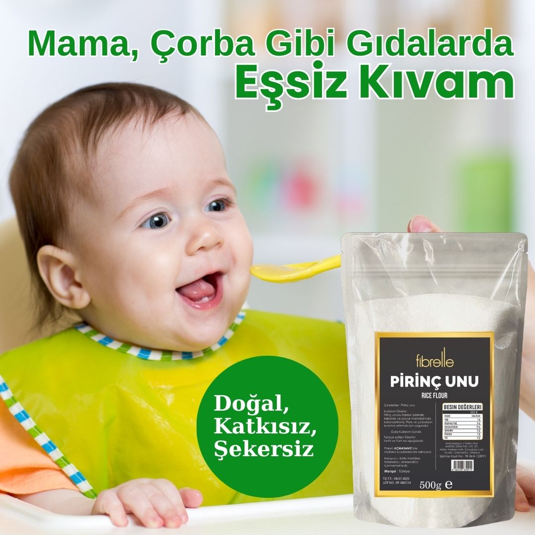 Fibrelle Pirinç Unu 500 g