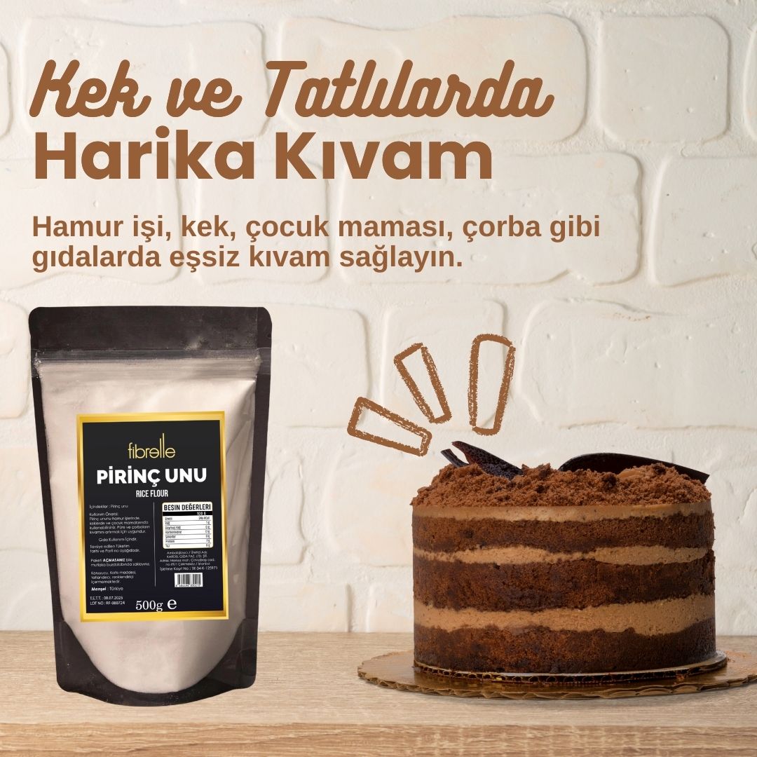 Fibrelle Pirinç Unu 500 g
