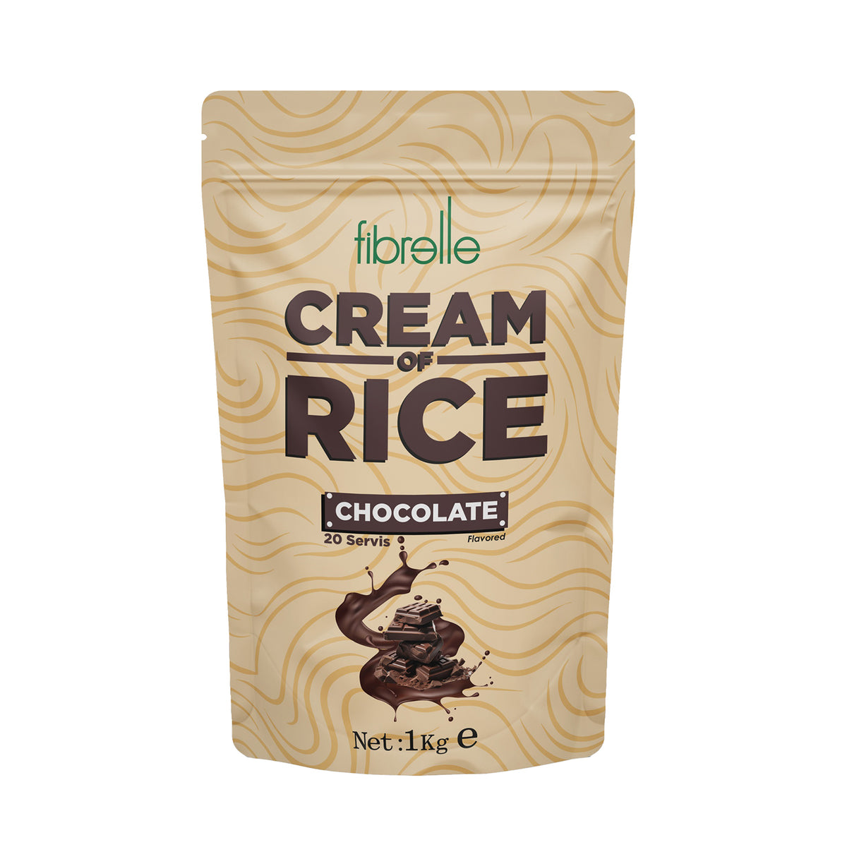 Fibrelle CREAM OF RİCE Chocolate ( Çikolata ) 1 Kg