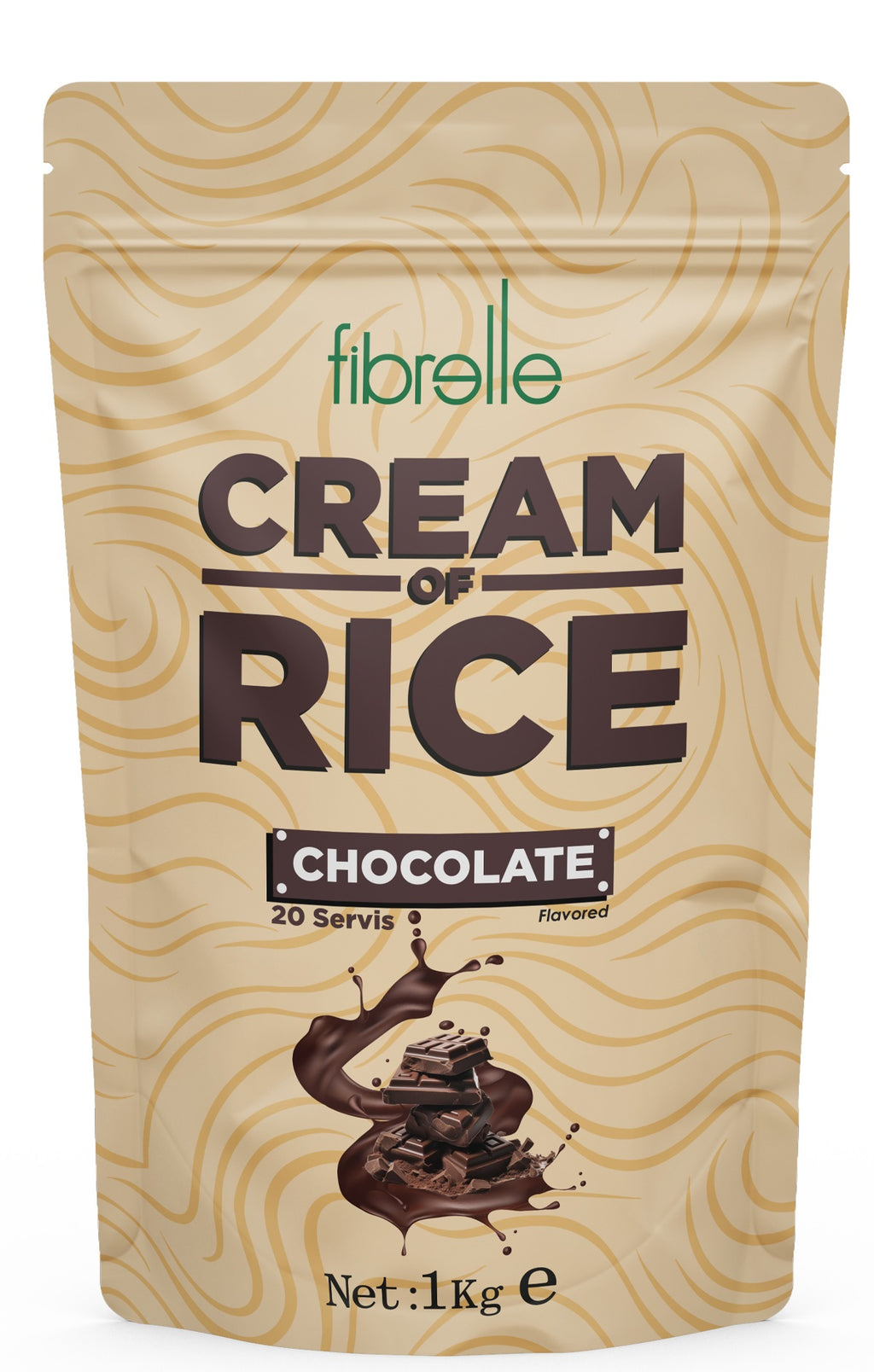 Fibrelle CREAM OF RİCE Chocolate ( Çikolata ) 1 Kg