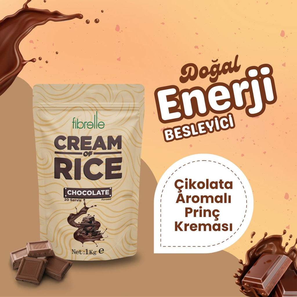 Fibrelle CREAM OF RİCE Chocolate ( Çikolata ) 1 Kg