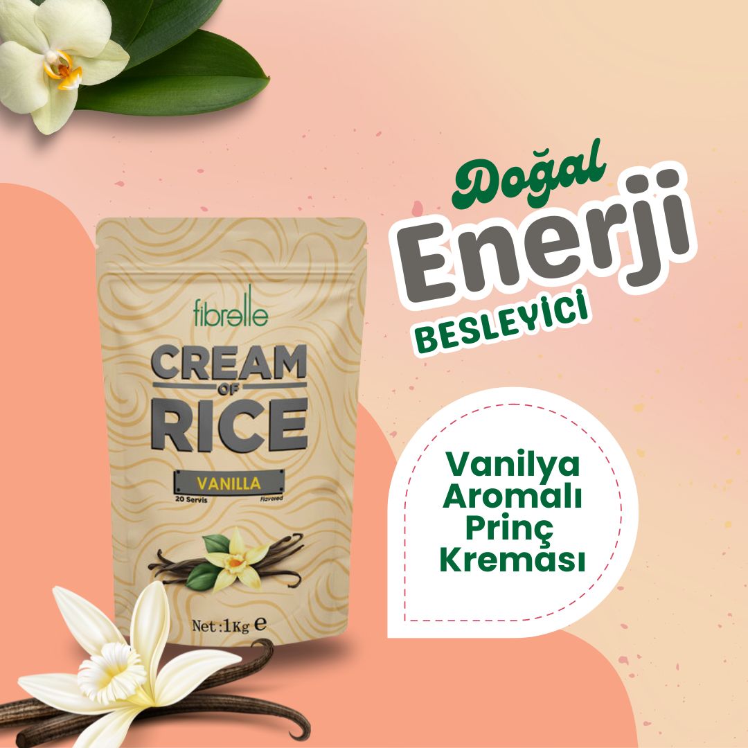 Fibrelle CREAM OF RİCE Vanilya 1 Kg