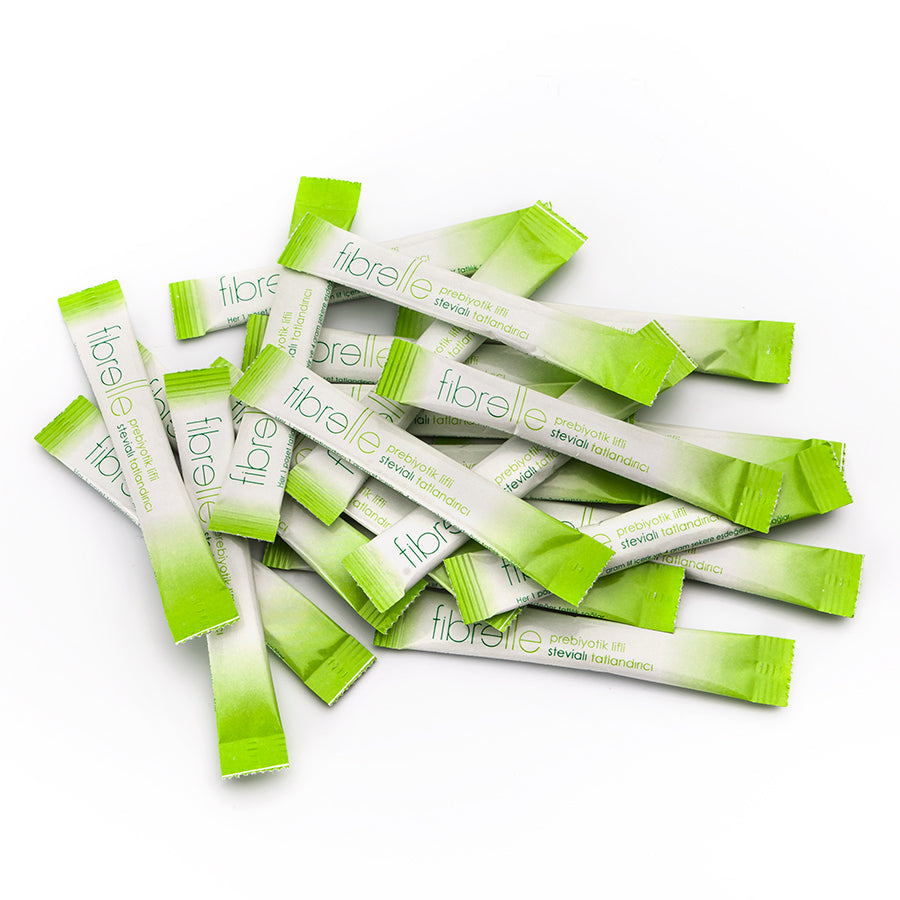 Fibrelle Prebiyotik Lifli Stevia Stick Tatlandırıcı 1000'Lik Kutu (0,5 gr)