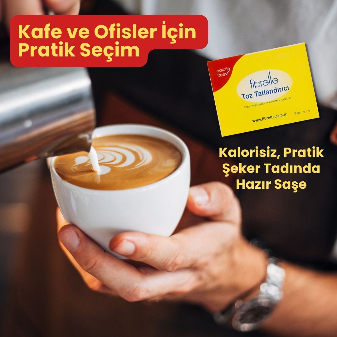 Fibrelle Ultra Plus Tatlandırıcı 1000 Adet Saşe Ambalaj 0,5 gr Toz