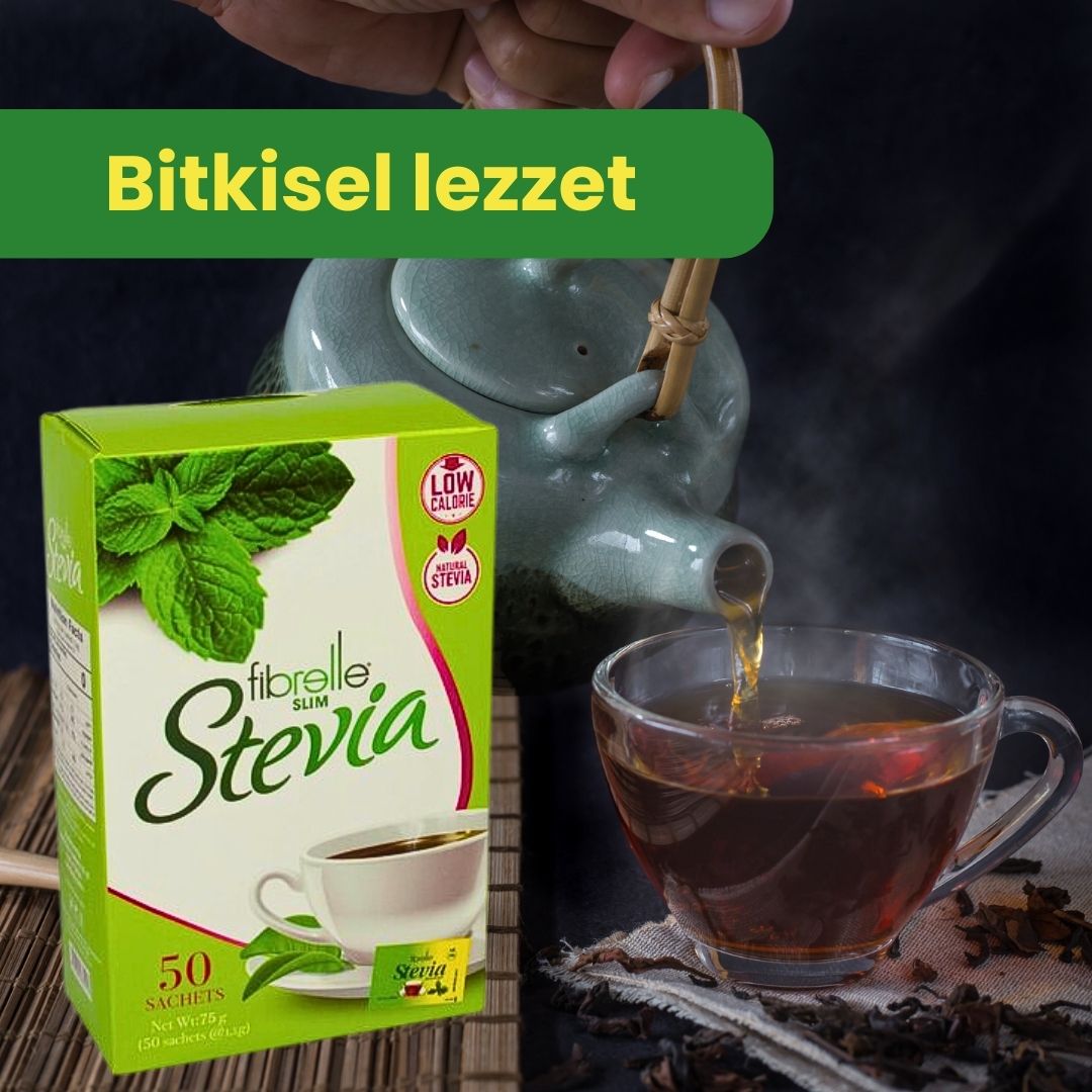 Fibrelle Slim Sachet with Sucralose and Stevia (1,5 g) 50 Pcs Sachet İn Boc 75 g/Box
