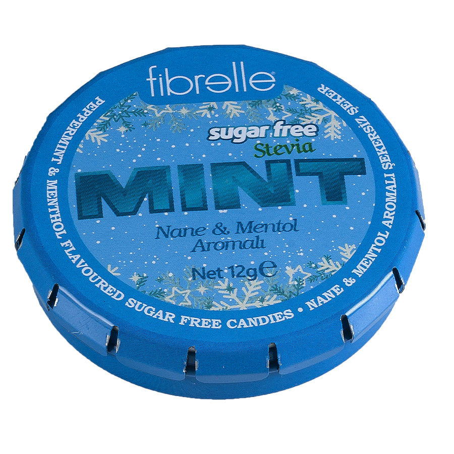 Fibrelle Stevia Naneli Şekersiz Şeker (12 gr)