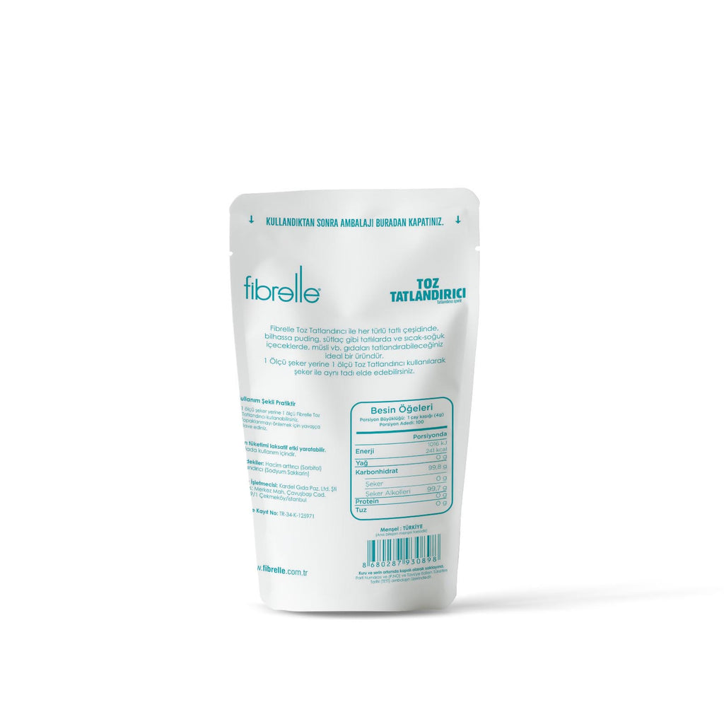 Fibrelle Toz Tatlandırıcı 400 g SoSa