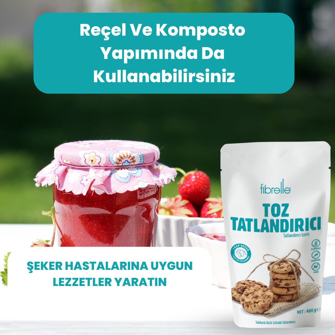 Fibrelle Toz Tatlandırıcı 400 g SoSa