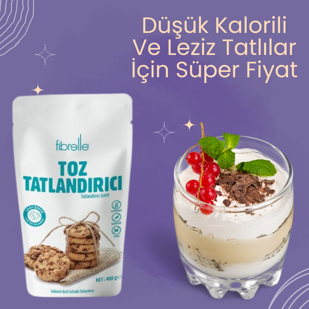 Fibrelle Toz Tatlandırıcı 400 g SoSa