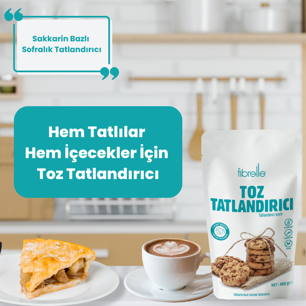 Fibrelle Toz Tatlandırıcı 400 g SoSa