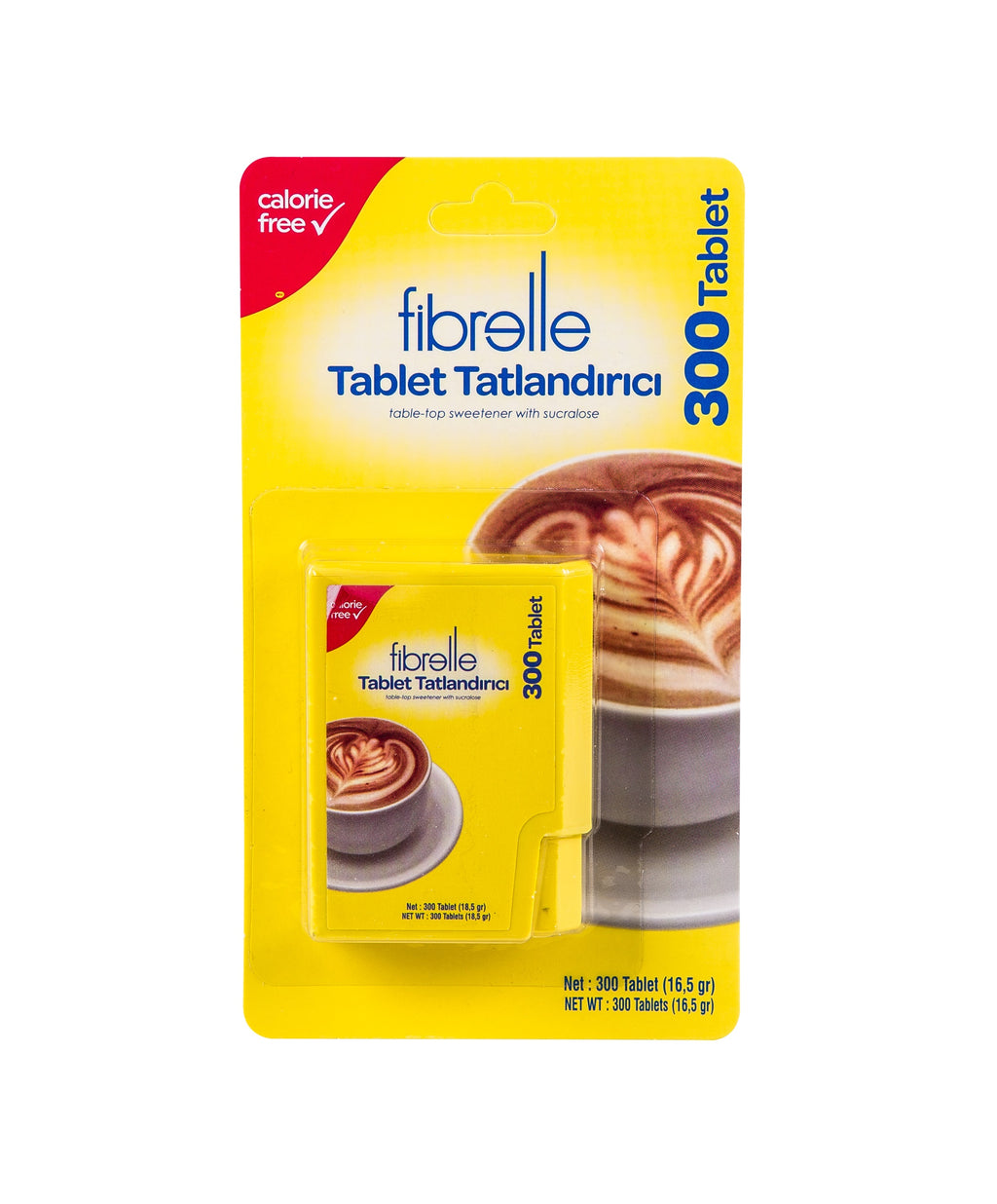 Fibrelle Cep Boy Tablet Tatlandırıcı (300' lü)