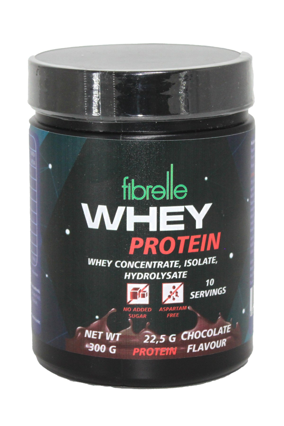 Fibrelle Whey Protein Çikolata Aromalı 300 g Protein Tozu – 10 Servis