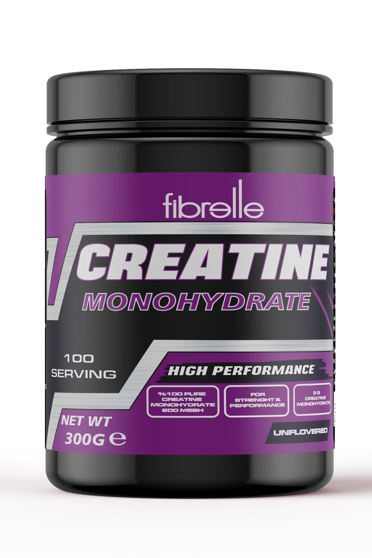 Fibrelle Kreatin Monohidrat 300 g - 100 Servis