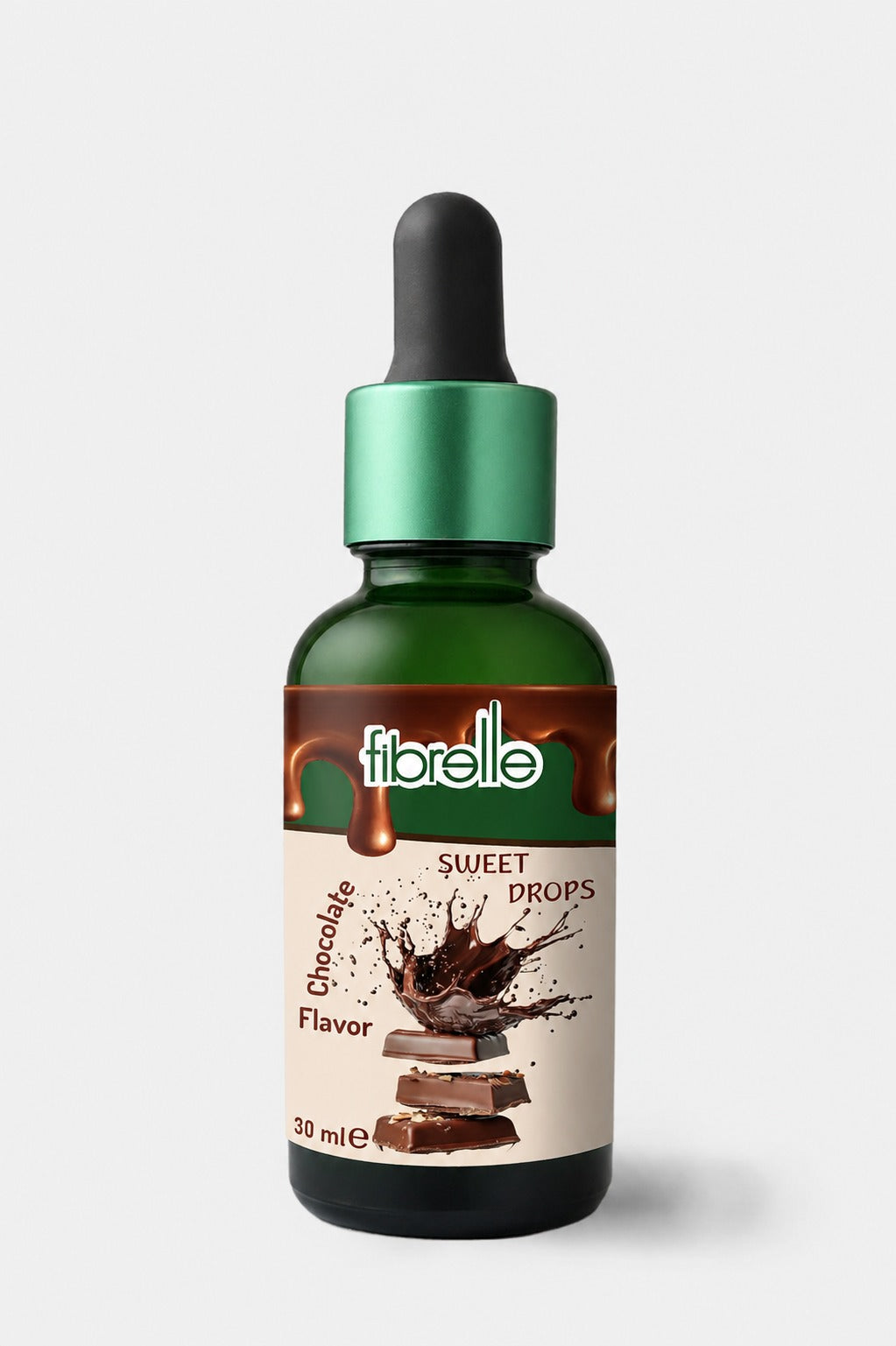 Fibrelle Çikolata Aromalı Sıvı Tatlandırıcı - 30ml