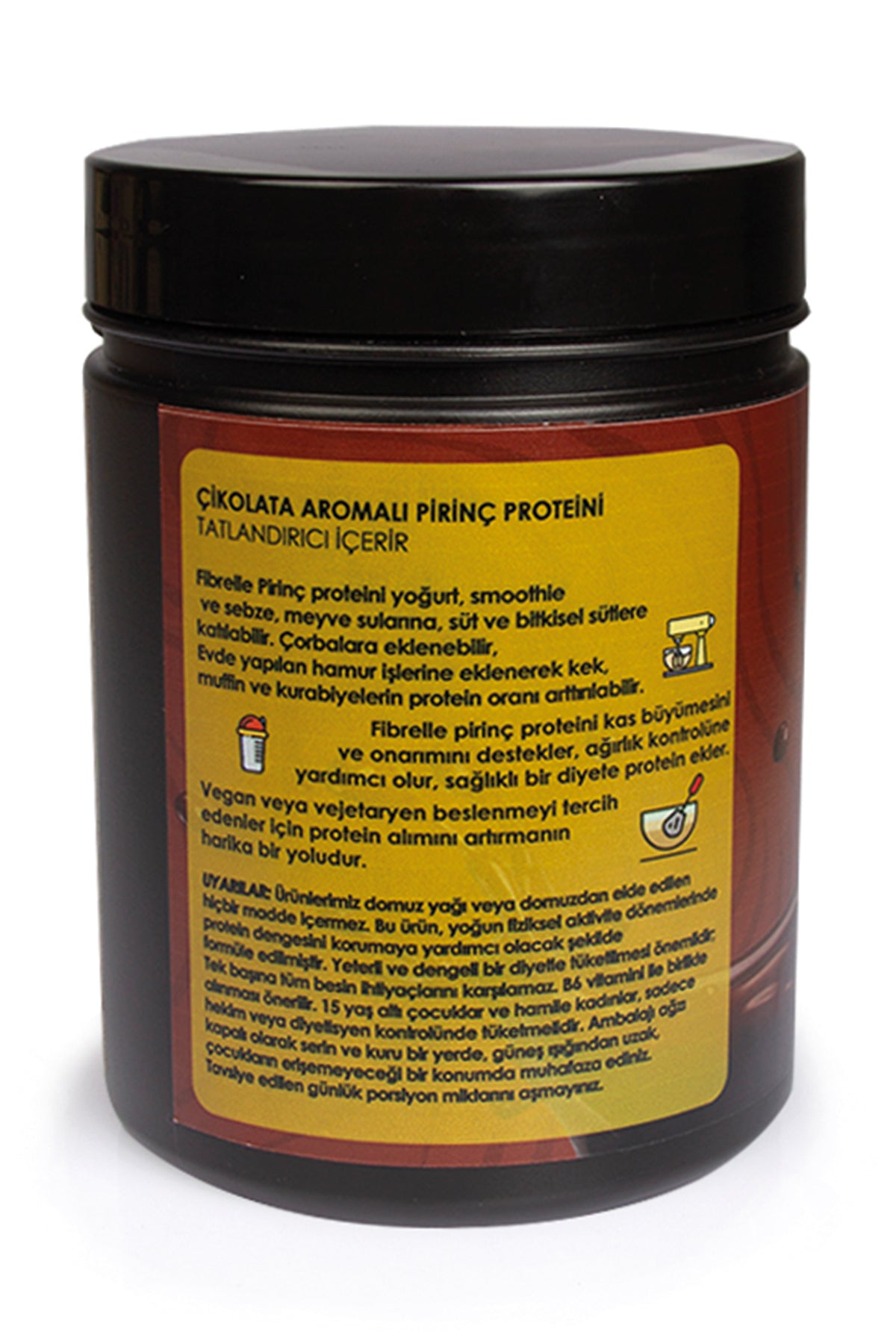 Fibrelle Rice Protein Çikolata Aromalı 400g