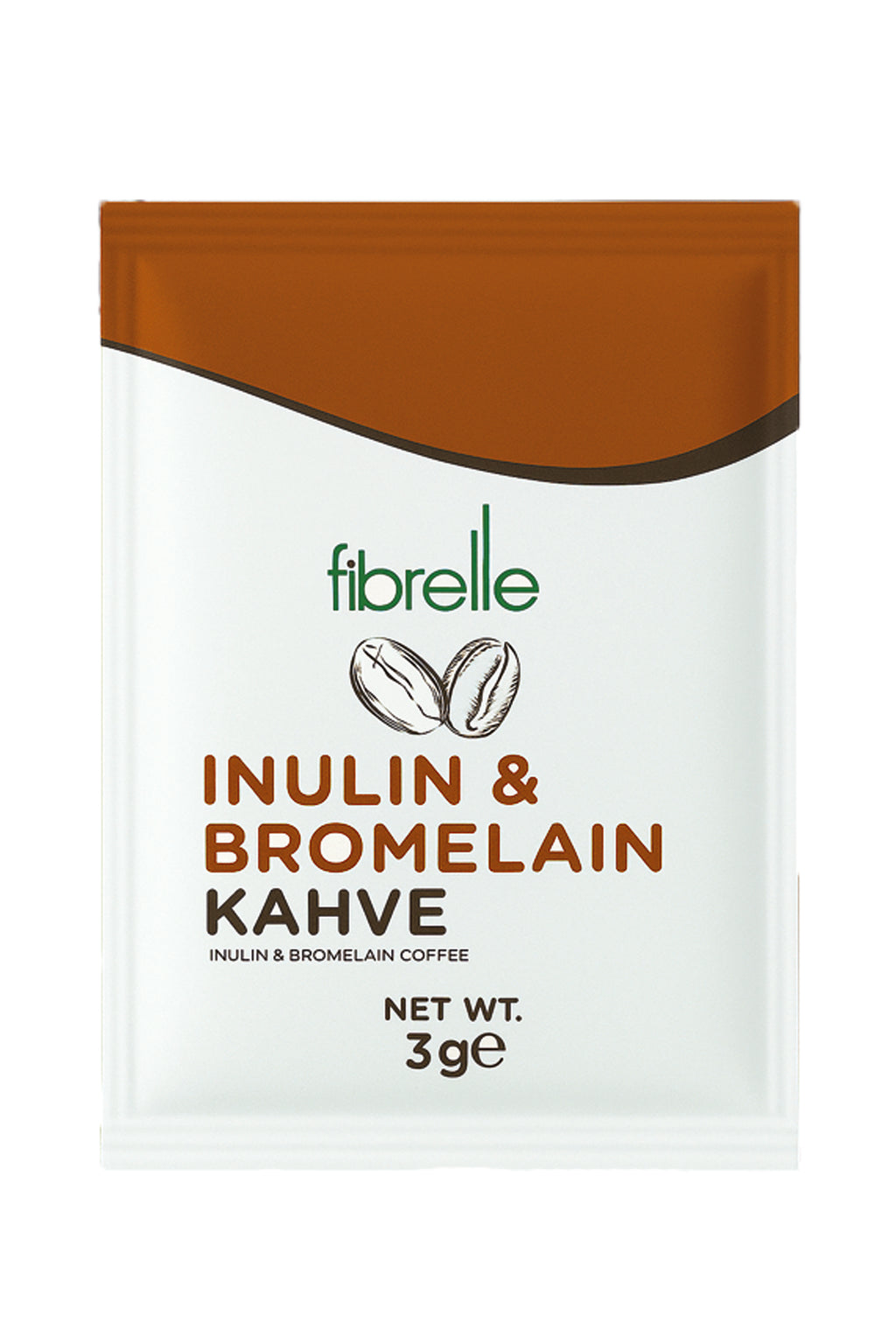 Fibrelle İnülin & Bromelain Detox Kahve (30 Saşe x 3 g.) 90 g.